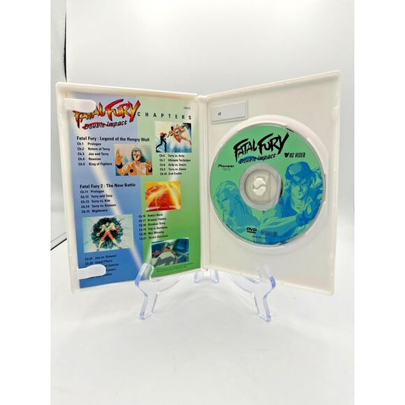 Fatal Fury Double Impact DVD Double Feature Anime – Pioneer / VIZ Video - Picture 3 of 3